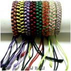 bali leather genuine hemp bracelet wholesale